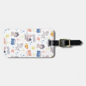 Étiquette À Bagage Baby Krypto & Superman Motif (Devant horizontal)