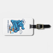 Étiquette À Bagage Baby ROAD RUNNER™ - Pas de limites (Devant horizontal)