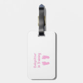 Étiquette À Bagage Babysitter En Formation (Dos Vertical)