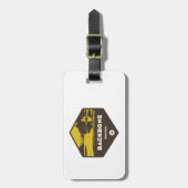 Étiquette À Bagage Backbone State Park Iowa (Devant Vertical)