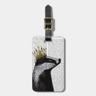 Étiquette À Bagage Badger King