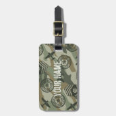 Étiquette À Bagage Badges militaires (Devant Vertical)