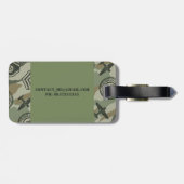 Étiquette À Bagage Badges militaires (Dos horizontal)