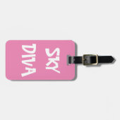 Étiquette À Bagage BAG TAG - Sky Diva (Devant horizontal)