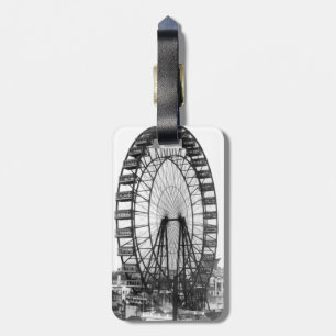 Étiquette À Bagage Bagage de cru de roue de Ferris de l'Exposition