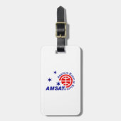 Étiquette À Bagage Bagage vertical de logo d'AMSAT (Devant Vertical)