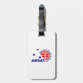 Étiquette À Bagage Bagage vertical de logo d'AMSAT (Dos Vertical)