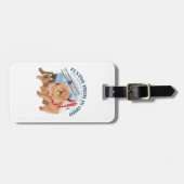 ÉTIQUETTE À BAGAGE BAGAGES AVEC LOGO DE SPÉCIALITÉ NATURELLE 2025 CCC (Devant horizontal)