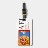Étiquette À Bagage Bagages d'AEI (Devant Vertical)