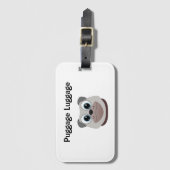 Étiquette À Bagage Bagages de bagages (Devant Vertical)