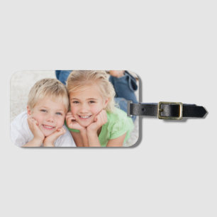 Étiquette À Bagage Bagages de famille photo personnalisés