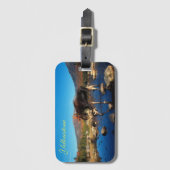 Étiquette À Bagage Bagages de Yellowstone Tag-Moose (Devant Vertical)