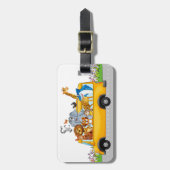 Étiquette À Bagage Bagages / Fourre-tout / Balise Bookbag pour les en (Devant Vertical)