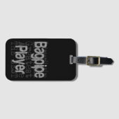 Étiquette À Bagage Bagpipe Player Extraordinaire (Devant Horizontal)