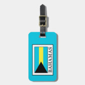 Étiquette À Bagage Bahamas (Devant Vertical)