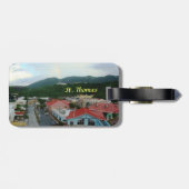 Étiquette À Bagage Baie de couronne, St Thomas, étiquette de bagage (Dos horizontal)