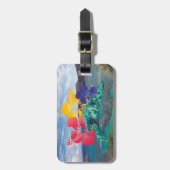 Étiquette À Bagage Baie Hawaï de Hanauma (Devant Vertical)