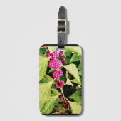 Étiquette À Bagage Baies de printemps  (Devant Vertical)