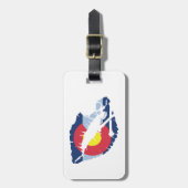 Étiquette À Bagage baiser colorado (Devant Vertical)