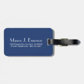 Étiquette À Bagage baiser colorado (Dos horizontal)