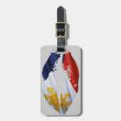 Étiquette À Bagage Baiser de Philippines (Devant Vertical)