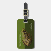 Étiquette À Bagage Baiser le Prince Funny Frog étiquette de bagage (Devant Vertical)