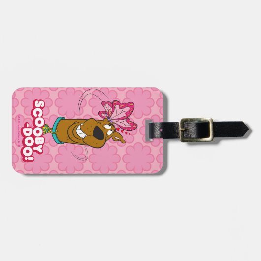 Étiquette À Bagage Baisers à papillon Scooby-Doo (Devant horizontal)