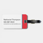 Étiquette À Bagage Bal de soccer TAZ™ (Dos horizontal)