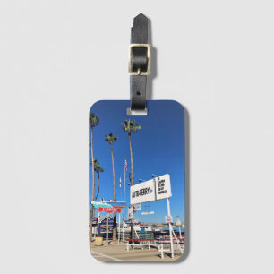 Étiquette À Bagage Balboa Island Ferry, Newport Beach, Californie