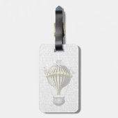 Étiquette À Bagage Balcon baroque Imaginaire 3 (Dos Vertical)