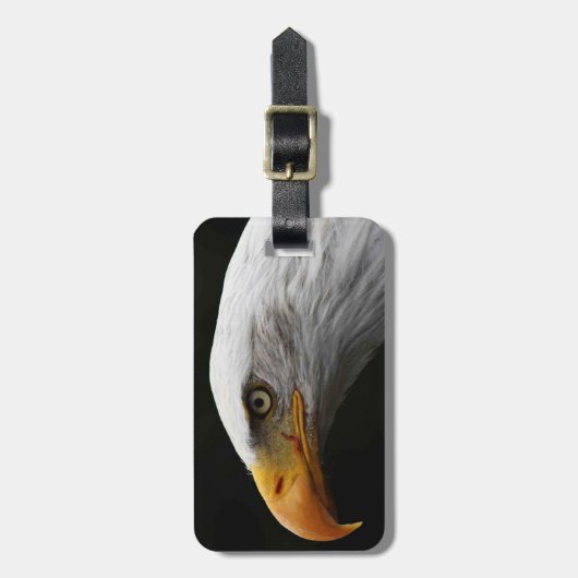 Étiquette À Bagage Bald Eagle cd ltcnm (Devant Vertical)