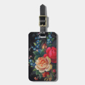 Étiquette À Bagage Balise Agatha Victorian Bouquet Luquet (Devant Vertical)