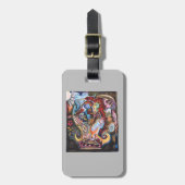 Étiquette À Bagage Balise Alchimie Pursuit par Brian Benson (Devant Vertical)