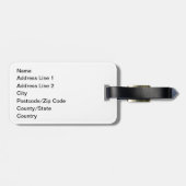 Étiquette À Bagage Balise Alchimie Pursuit par Brian Benson (Dos horizontal)