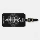 Étiquette À Bagage Balise Arme De Choix (Hockey) (Devant horizontal)