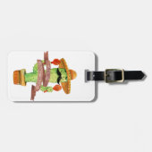 Étiquette À Bagage Balise Bagage Adios Bitchachos (Devant horizontal)