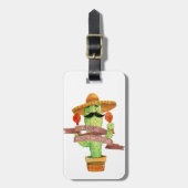 Étiquette À Bagage Balise Bagage Adios Bitchachos (Devant Vertical)