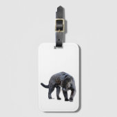 Étiquette À Bagage Balise bagage blanche Jaguar Diablo (Devant Vertical)