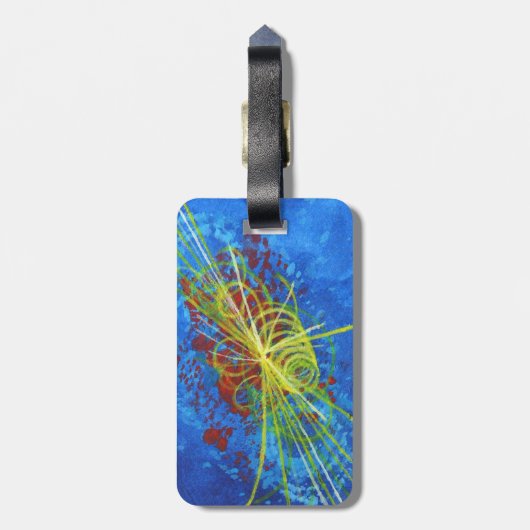 Étiquette À Bagage Balise Bagage Boson de Higgs (Dos Vertical)