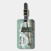 Étiquette À Bagage Balise Bagage Brooklyn Bridge (Devant Vertical)