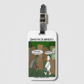 Étiquette À Bagage Balise Bagage Brutal (Devant Vertical)