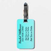 Étiquette À Bagage Balise Bagage de ballet (Dos Vertical)