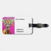 Étiquette À Bagage Balise Bagage de cerf de bébé (Dos horizontal)