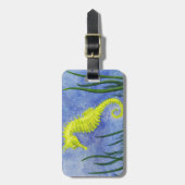 Étiquette À Bagage Balise Bagage de cheval de mer (Devant Vertical)