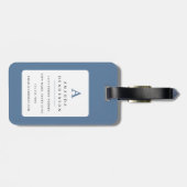 Étiquette À Bagage Balise Bagage de chien de boîte (Dos horizontal)