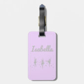 Étiquette À Bagage Balise Bagage de danseuse Ballerina | Considérant  (Dos Vertical)