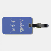 Étiquette À Bagage Balise Bagage de danseuse Ballerina | Considérant  (Dos horizontal)