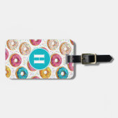 Étiquette À Bagage Balise Bagage de donut (Devant horizontal)