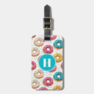 Étiquette À Bagage Balise Bagage de donut