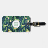 Étiquette À Bagage Balise Bagage de grenouilles mignonnes (Devant horizontal)